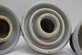 Lot of 3 Matching Porcelain Insulators Power Line Vintage Antique Collectible