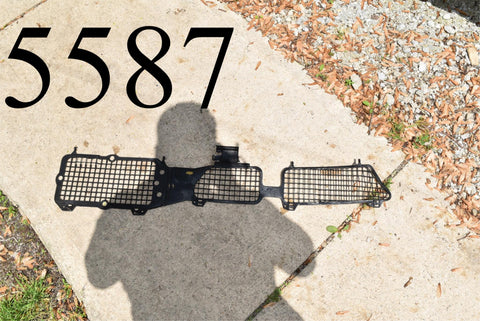 70-81 Cowl Vent Screen Black Plastic Mounts Under Hood On Firewall GM Pontiac