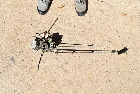 1968 1969 Ford Ranchero Passenger Right Door Linkage & Latch 68 69 Striker OEM