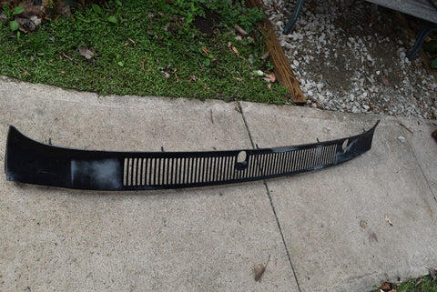 1982-1985 Chevy Full Size Van Cowl Black Needs Painted