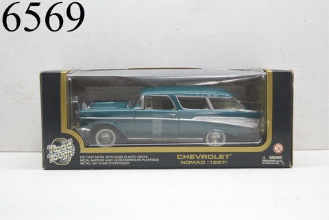 Road Tough 1:18 Die-Cast Metal Collection 1957 Chevrolet Nomad Chevy New In Box