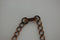Handmade Navajo-Style Stamped Floral Copper Necklace with 16" Chain