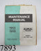 1955 1956 1957 1958 1959 GMC Truck Model 100 thru 500 Maintenance Manual Book