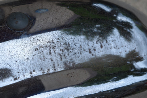 1948 Dodge D24 Custom Deluxe Rear Bumper Left End Driver 48 MOPAR OEM