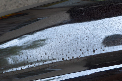 1948 Dodge D24 Custom Deluxe Rear Bumper Left End Driver 48 MOPAR OEM