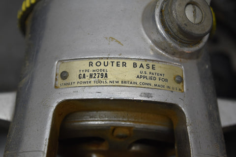 Stanley Router Kit Old Tools H-296 In Box Tested Working With Accessories