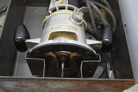 Stanley Router Kit Old Tools H-296 In Box Tested Working With Accessories