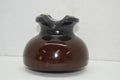 Vintage Brown Porcelain Chance Insulator Telephone Pole Antique Collectible