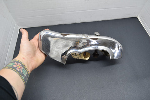 1948 Dodge D24 Custom Deluxe Rear Bumper Guard Left Driver Bumperette MOPAR 48