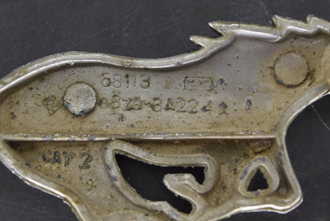 1968 Ford Mustang OEM Pony Grille Emblem + Pair 302 Fender Emblem LH RH 68