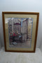 Norman Rockwell Chair Print Vintage Home Decor Painting She Shed Framed Art