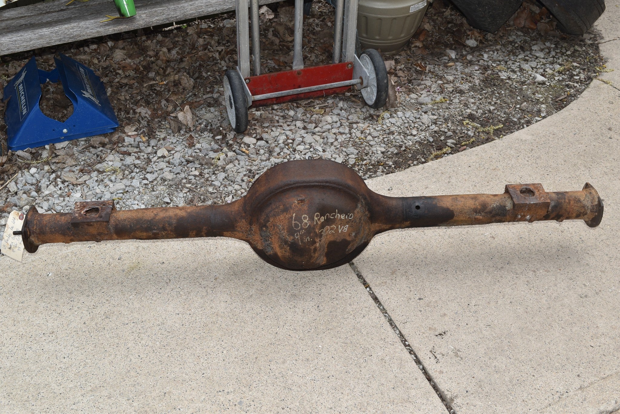 1968 Ranchero Rear Axle Housing Shaft 9