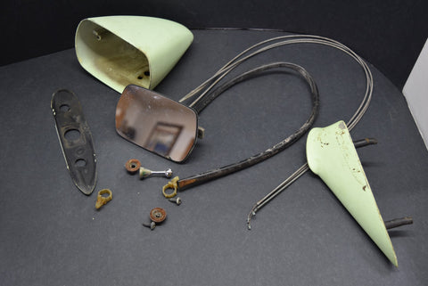 1972 1973 Gran Torino Sport Left Side Mirror Remote 72 73 Ranchero Mustang Ford