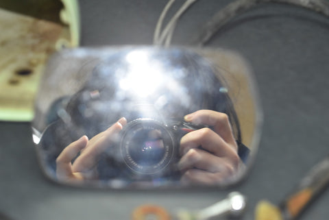 1972 1973 Gran Torino Sport Left Side Mirror Remote 72 73 Ranchero Mustang Ford