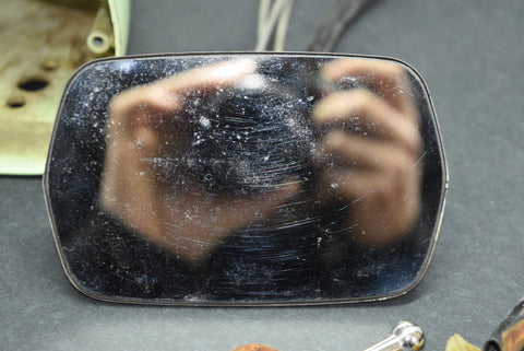 1972 1973 Gran Torino Sport Left Side Mirror Remote 72 73 Ranchero Mustang Ford