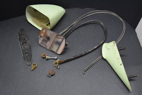 1972 1973 Gran Torino Sport Left Side Mirror Remote 72 73 Ranchero Mustang Ford