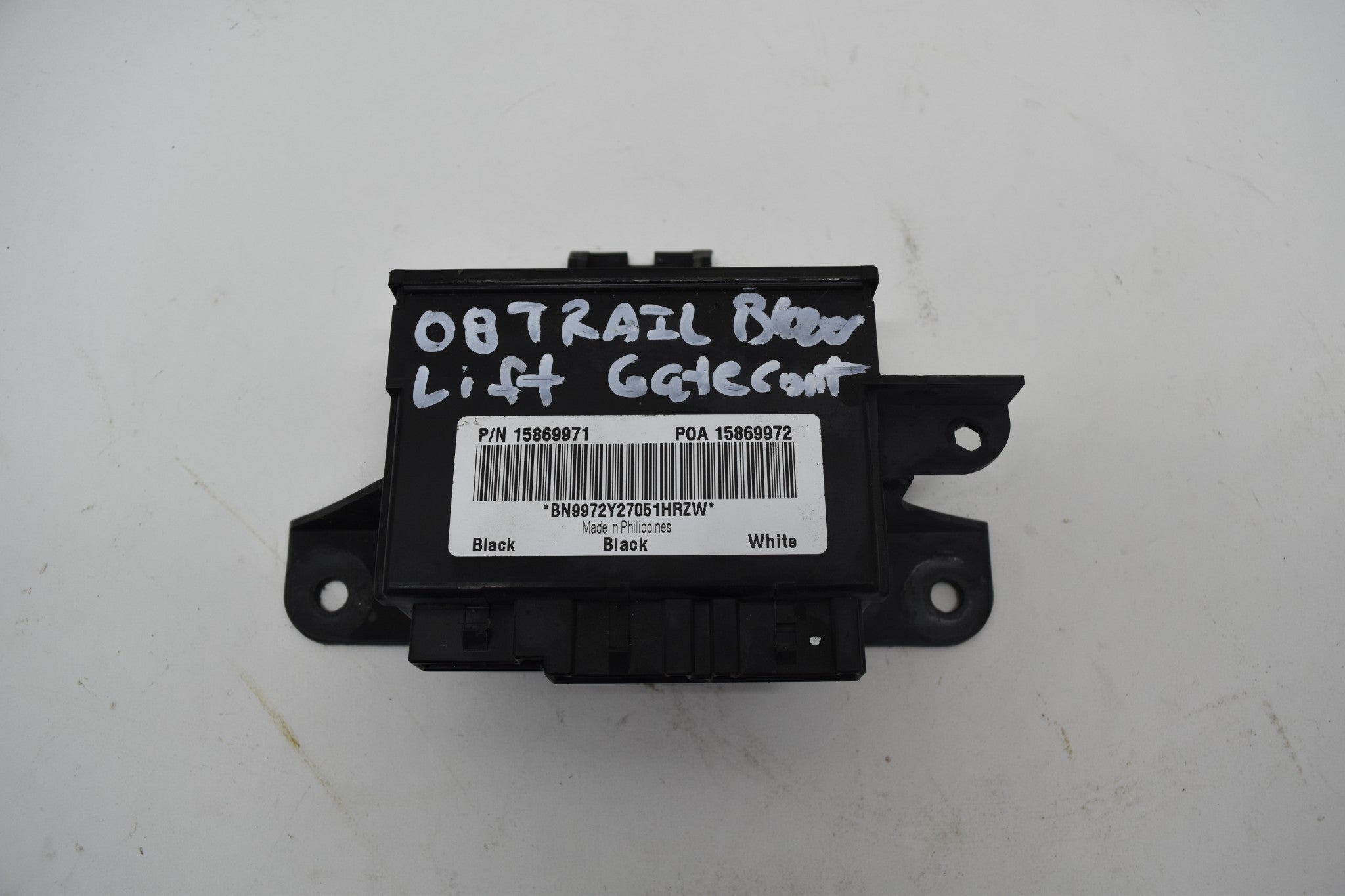 2002 2007 2008 CHEVY TRAILBLAZER LIFTGATE BODY CONTROL MODULE BCM 1520 FatMan's Garage, LLC
