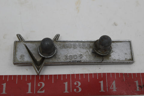 1968 1969 AMC AMX 343 Emblem Badge OEM V8 68 69