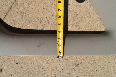 2007 CHEVROLET TRAILBLAZER REAR PASSENGER WINDOW UPPER TRIM MOLDING 07 2005 2009