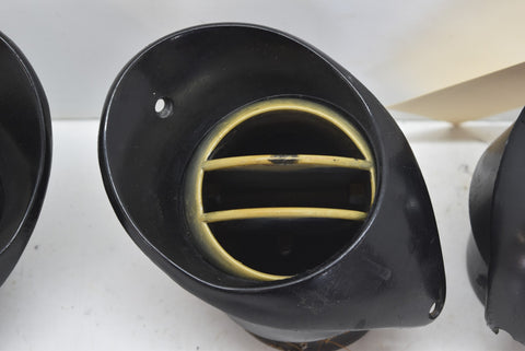 Lot of 3 1967-1969 Camaro Firebird AC Dash Vents Frozen Stuck Balls 67 68 69 OEM