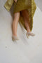Adorable Vintage Doll Gold Dress Blinking Eyes Toys She Shed