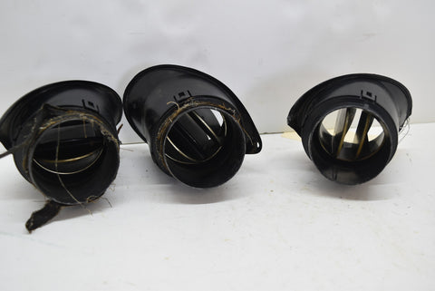 Lot of 3 1967-1969 Camaro Firebird AC Dash Vents Frozen Stuck Balls 67 68 69 OEM