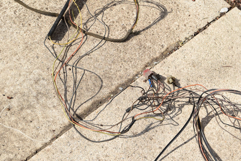 1972 1973 Ford Gran Torino Sport Taillight Harness Rear Brake Light Chassis 72