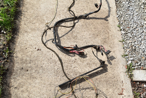 1972 1973 Ford Gran Torino Sport Taillight Harness Rear Brake Light Chassis 72