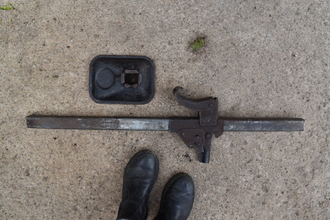 1956 Cadillac Bumper Jack Hood Mast Base Fleetwood El Dorado 56 Original