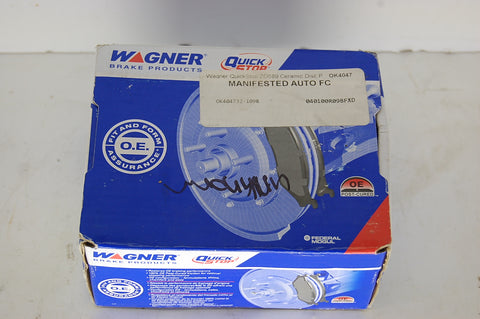 ZD589 Ceramic Disc Pad Set Toyota Pickup 1989-1995