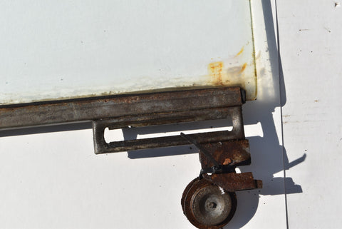 1948 Dodge D24 Custom Deluxe Left Rear Door Window Glass MOPAR Driver 48 CRACKED