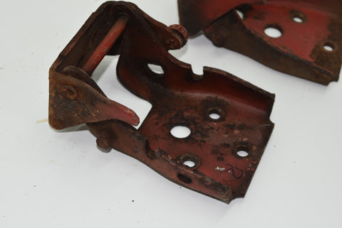 1972 1973 Ford Gran Torino Sport Upper Lower Door Hinge Pair OEM 72 73 GTS