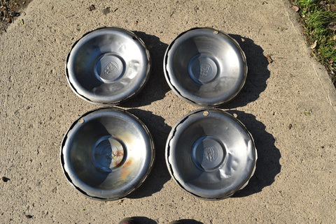 Set of 4 1951-1952 Plymouth Hubcap Wheel Cover Belvedere Fury MOPAR 15