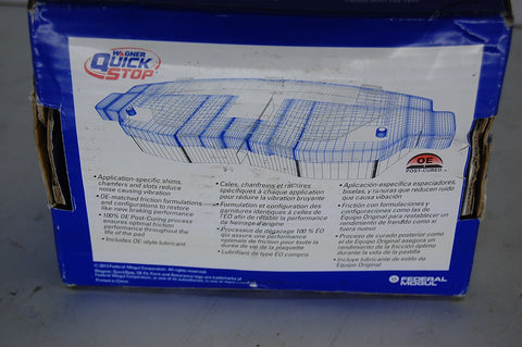 ZD589 Ceramic Disc Pad Set Toyota Pickup 1989-1995