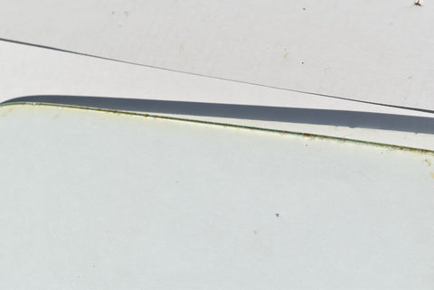 1948 Dodge D24 Custom Deluxe Left Rear Door Window Glass MOPAR Driver 48 CRACKED