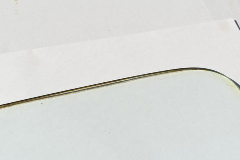 1948 Dodge D24 Custom Deluxe Left Rear Door Window Glass MOPAR Driver 48 CRACKED