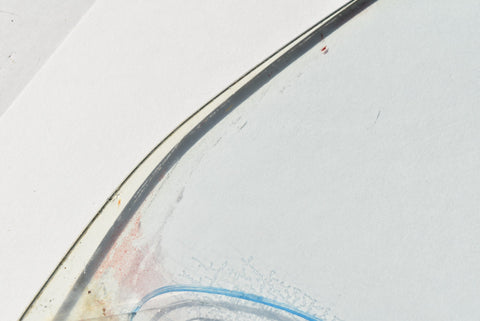 1948 Dodge D24 Custom Deluxe Left Rear Door Window Glass MOPAR Driver 48 CRACKED