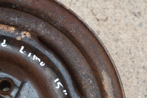 1957 1958 Cadillac 15 x 6 L Kelsey Hayes Wheel 15" 15x6-L KH Steel 57 58