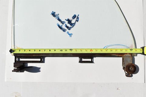 1948 Dodge D24 Custom Deluxe Left Rear Door Window Glass MOPAR Driver 48 CRACKED