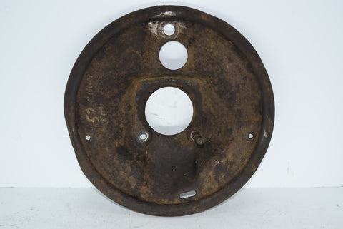 1955-1957 Chevy Belair Bel Air Front Drum Brake Shoe Backing Plate Chevrolet