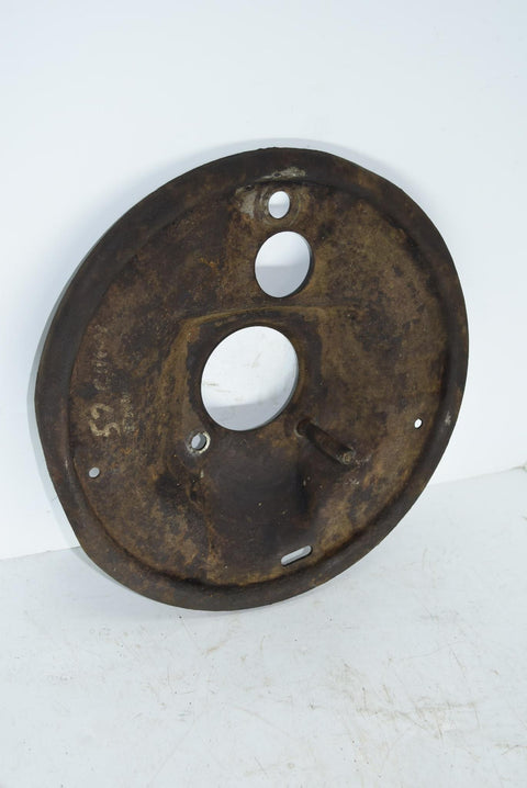 1955-1957 Chevy Belair Bel Air Front Drum Brake Shoe Backing Plate Chevrolet