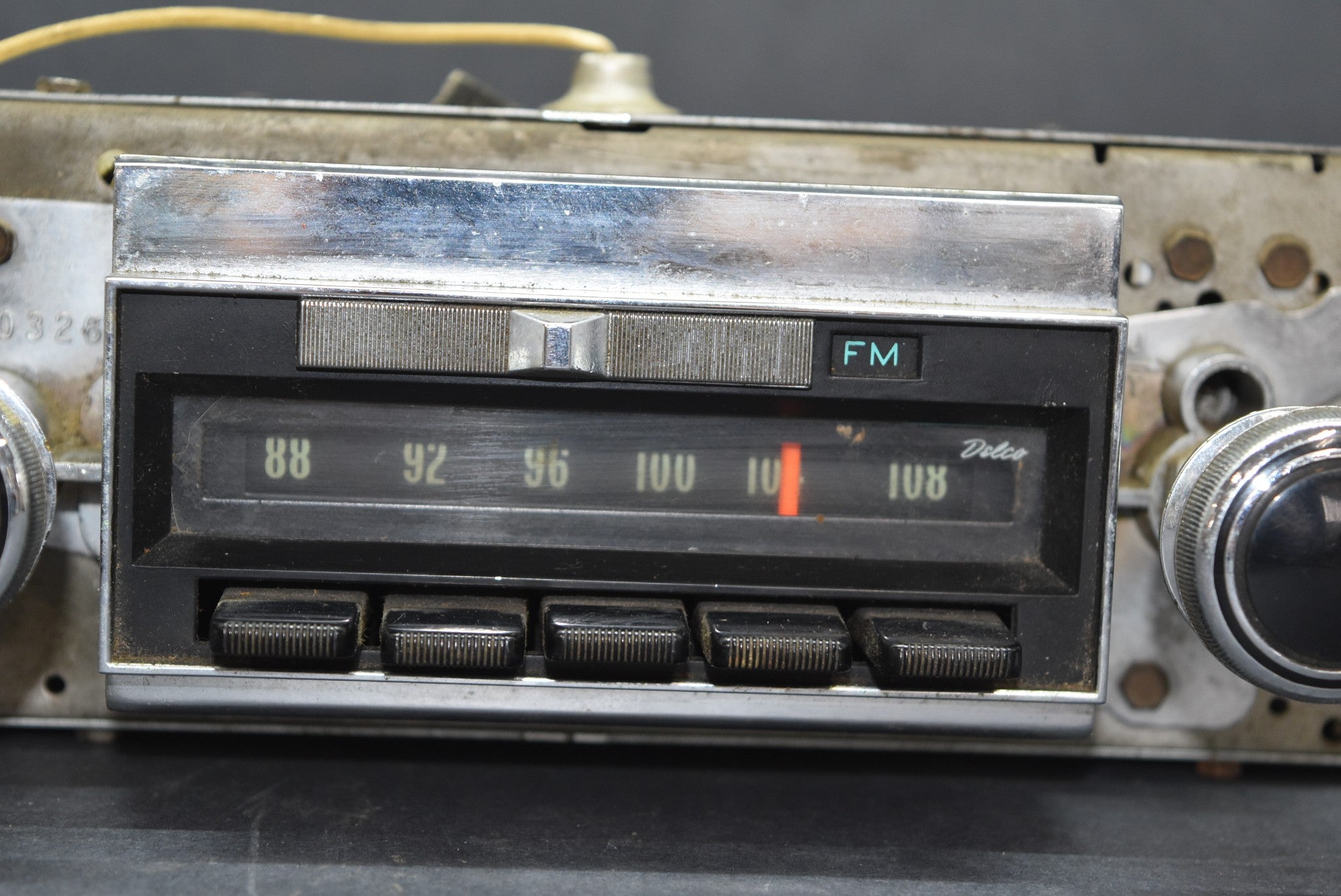 1968 68 Chevy Chevelle Flip Dial Radio AM FM Chevrolet OEM– FatMan's ...