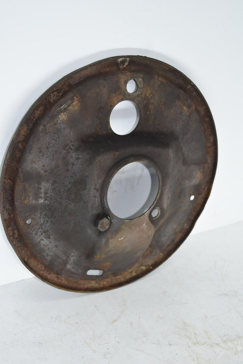 1955-1957 Chevy Belair Bel Air Front Drum Brake Shoe Backing Plate Chevrolet