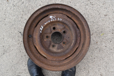 1957 1958 Cadillac 15 x 6 L Kelsey Hayes Wheel 15" 15x6-L KH Steel 57 58