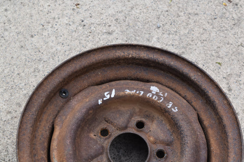 1957 1958 Cadillac 15 x 6 L Kelsey Hayes Wheel 15" 15x6-L KH Steel 57 58