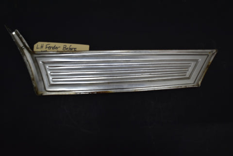 Original LH Front Fender Rocker Trim 1972 72 Gran Torino Sport Molding OEM GTS