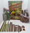 Vintage Halsam American Logs With Original Box Toys Lincoln Logs HUGE COLLECTION