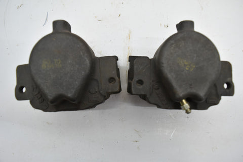 1968-1970 Ford Mustang Front Disc Brake Calipers Pair OEM Cougar 68 69 70
