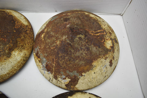 1947 1954 GMC TRUCK 3/4 TON HALF TON CENTER CAPS SET 10" 48 49 50 51 52 RAT ROD