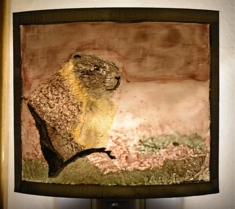 3D Printed Lithophane Night Lighting Hand Painted LED Decor Photography